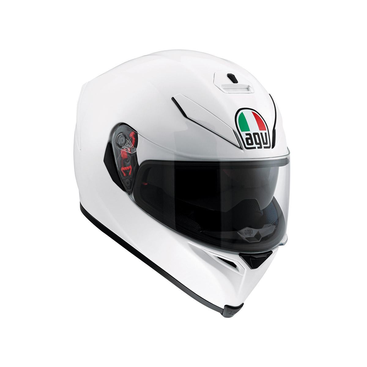 AGV K-5 S Solid Pearl White (1)