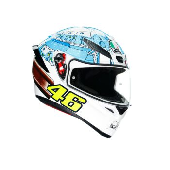 AGV K1 Top Rossi Winter Test 2017 Helmet (Asian Fit)