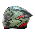 AGV K3 Decept Matt Black Green Red (6)