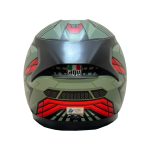 AGV K3 Decept Matt Black Green Red (6)