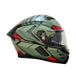 AGV K3 Decept Matt Black Green Red (6)