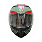 AGV K3 Decept Matt Black Green Red (6)