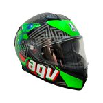 AGV K3 Kamaleon Black Red Green (5)