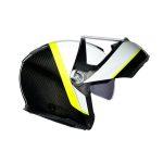 AGV Sportmodular Ray Carbon White Yellow Fluo (1)