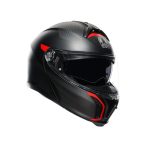 AGV Tourmodular Multi Frequency Matt Gunmetal Red (1)