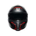 AGV Tourmodular Multi Frequency Matt Gunmetal Red (1)