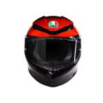 AGV K6 S Fision 2 Black Red (1)