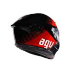 AGV K6 S Fision 2 Black Red (1)
