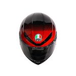 AGV K6 S Fision 2 Black Red (1)