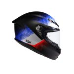 AGV K6 S Fision Matt Black Blue Red (1)