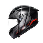 AGV K6 S Krave Matt Black Grey Red (1)