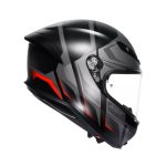 AGV K6 S Krave Matt Black Grey Red (1)