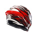 AGV K6 S Reeval White Red Grey (1)