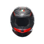AGV K6 S Slashcut Black Grey Red (1)