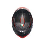 AGV K6 S Slashcut Black Grey Red (1)