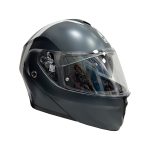 AGV Streetmodular Resia Matt Grey Silver Red (1)