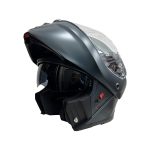 AGV Streetmodular Resia Matt Grey Silver Red (1)