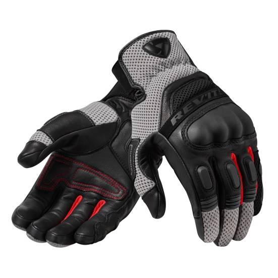 REV'IT! Dirt 3 Gloves Black Red