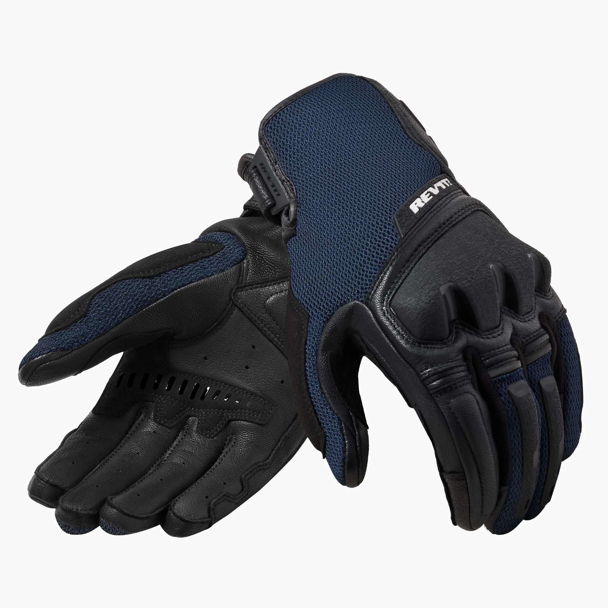 REV'IT! Duty Gloves Black Blue (1)