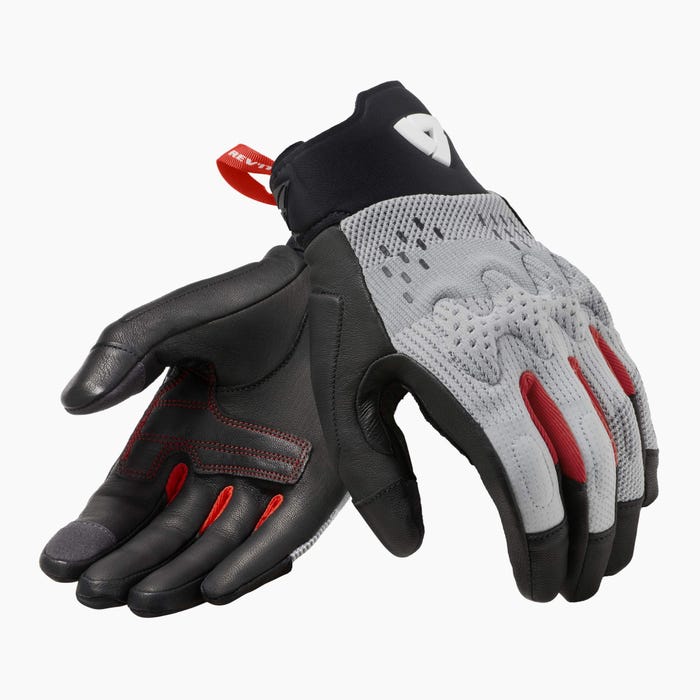 REV'IT! Kinetic Gloves Light Grey Black (1)